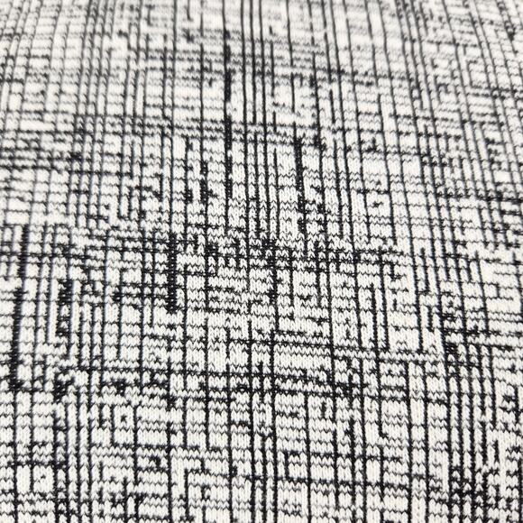 Tahari Black White Tweed Print Sleeveless Sheath Dress with Pockets Classic Fit - Picture 6 of 7